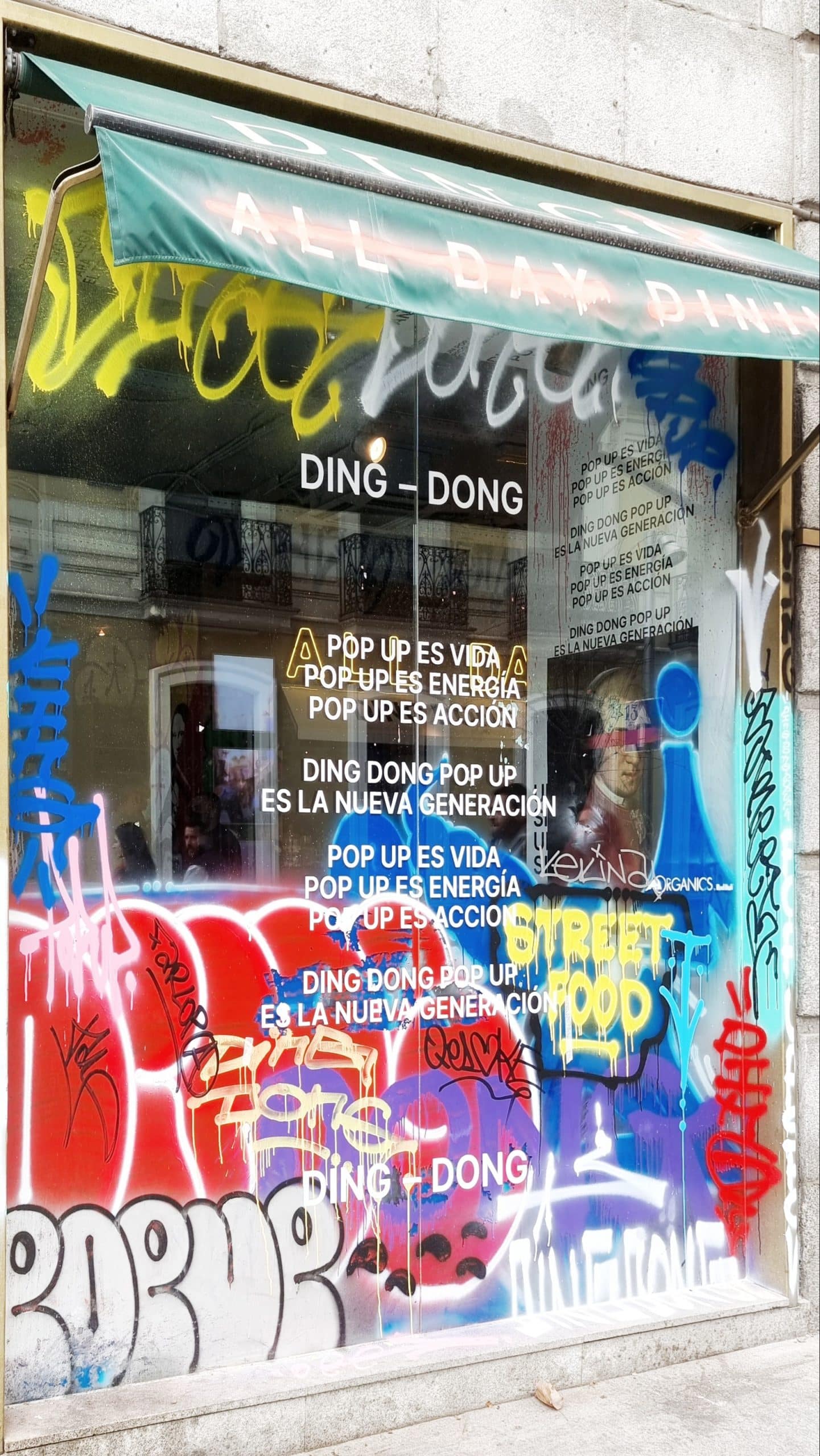 Ding Dong Pop-up-Restaurant in Madrid