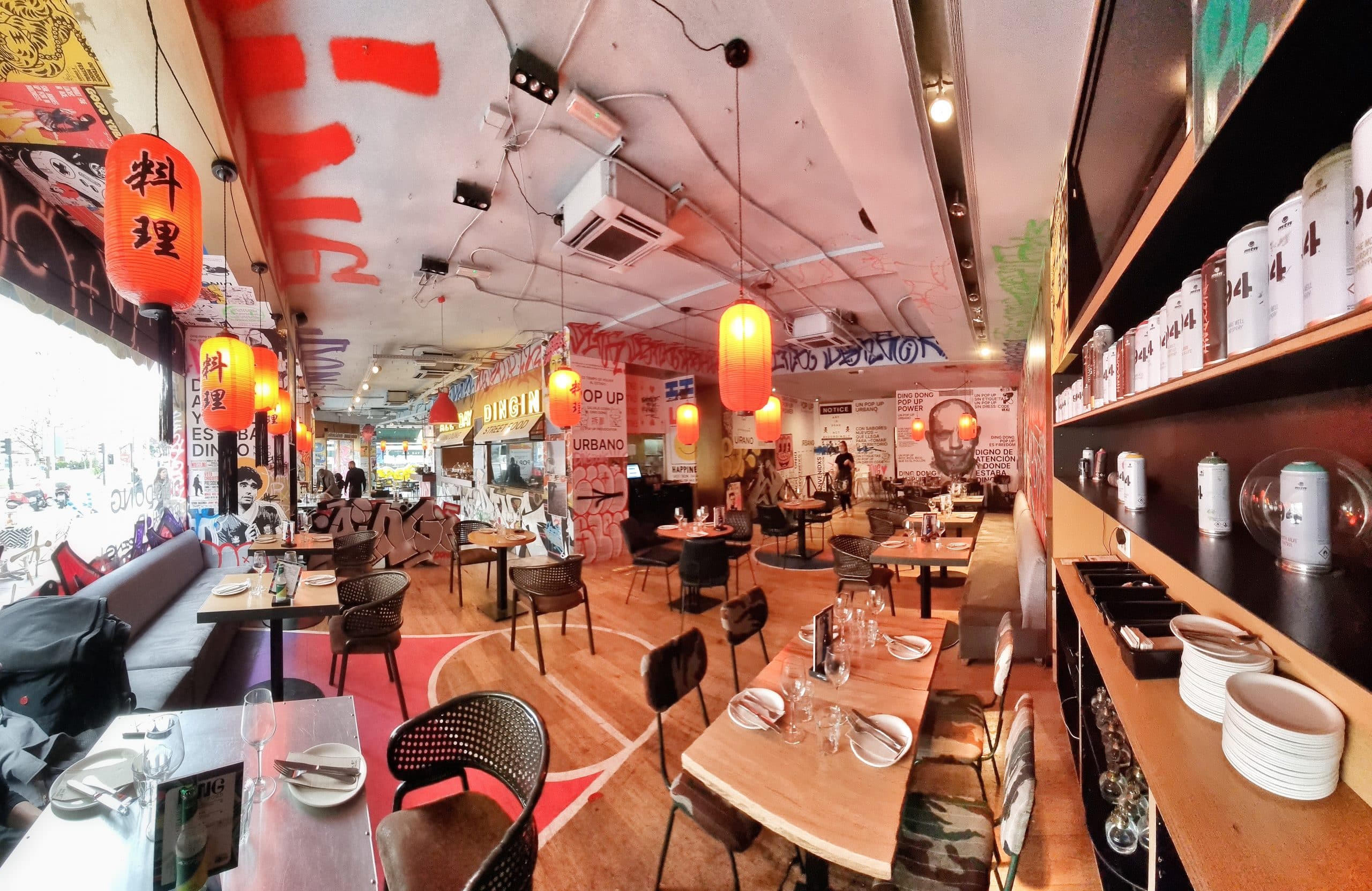Ding Dong Pop-up-Restaurant in Madrid