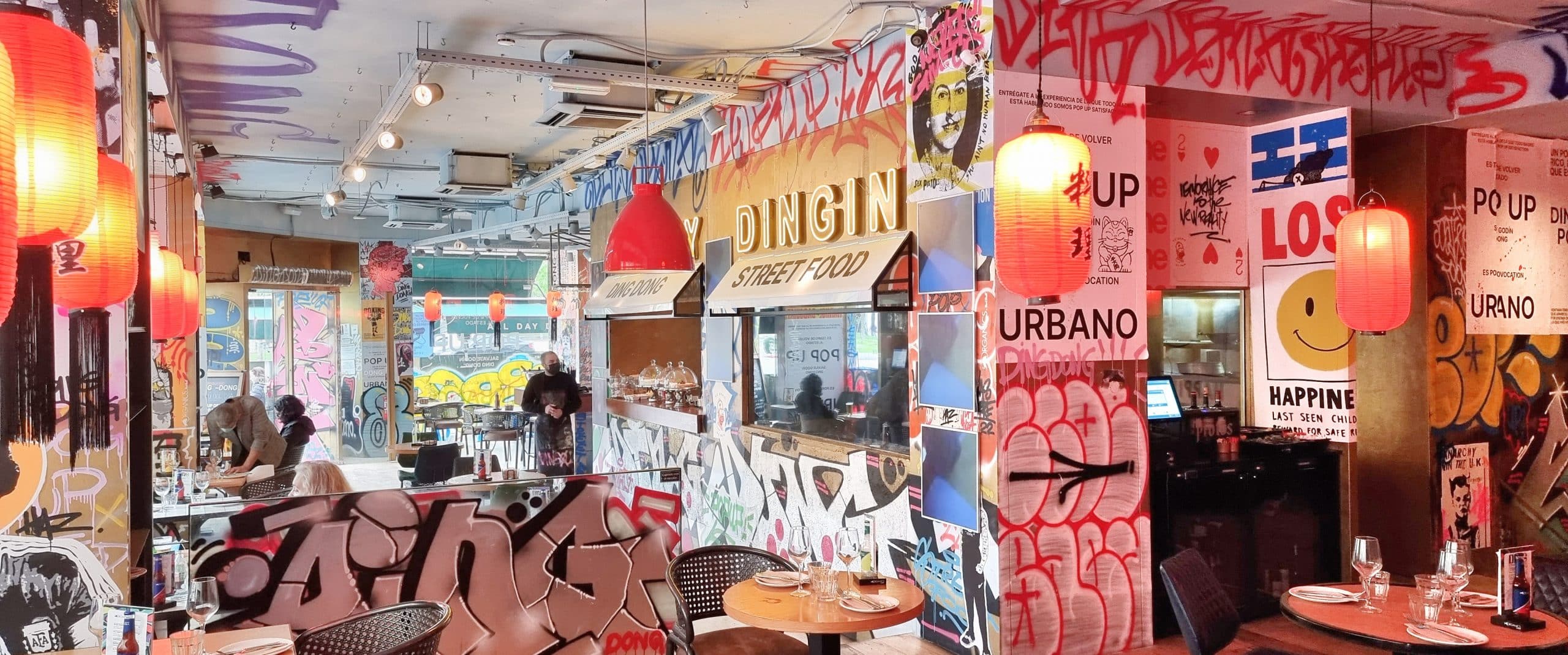 Ding Dong Pop-up-Restaurant in Madrid