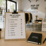 Checklist for launching a pop-up in 30 days