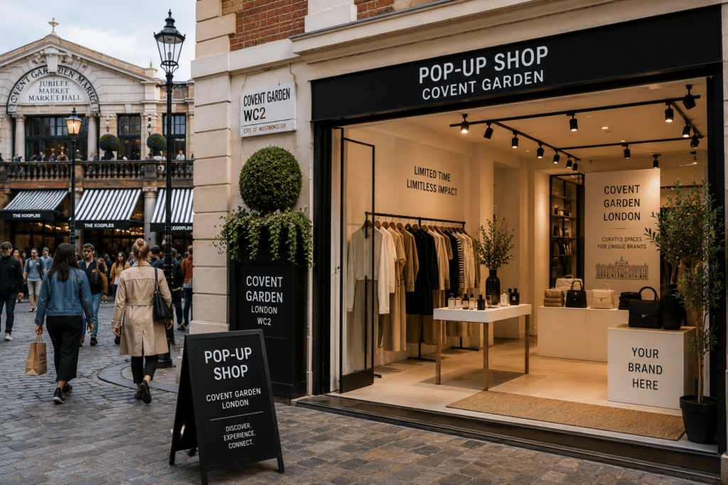 Covent Garden pop-up guide: spaces, prices & how to book