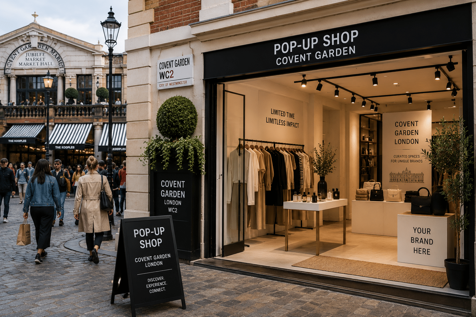 Covent Garden pop-up guide: spaces, prices & how to book
